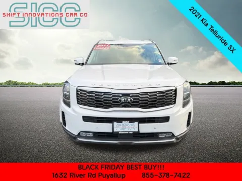 Photos of 2021 Kia Telluride SX for sale in Puyallup, WA at Shift Innovations Car Co