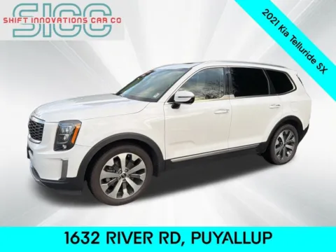 Black 2021 Kia Telluride SX for sale in Puyallup, WA