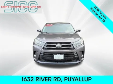 Photos of 2018 Toyota Highlander SE for sale in Puyallup, WA at Shift Innovations Car Co