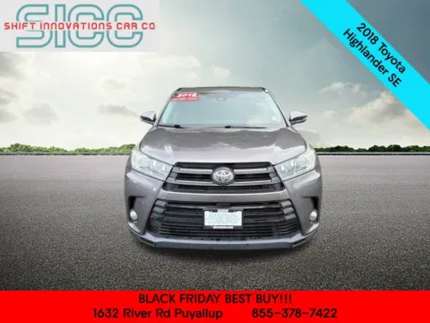 Photos of 2018 Toyota Highlander SE for sale in Puyallup, WA at Shift Innovations Car Co