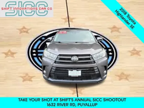 Photos of 2018 Toyota Highlander SE for sale in Puyallup, WA at Shift Innovations Car Co