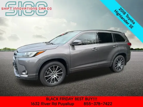 Gray 2018 Toyota Highlander SE for sale in Puyallup, WA