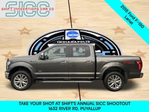 Another view of 2015 Ford F-150 Lariat for sale in Puyallup, WA at Shift Innovations Car Co