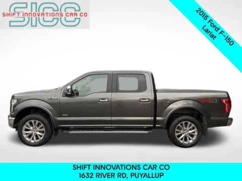 Another view of 2015 Ford F-150 Lariat for sale in Puyallup, WA at Shift Innovations Car Co