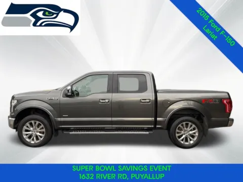 Another view of 2015 Ford F-150 Lariat for sale in Puyallup, WA at Shift Innovations Car Co