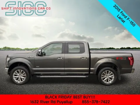 Another view of 2015 Ford F-150 Lariat for sale in Puyallup, WA at Shift Innovations Car Co