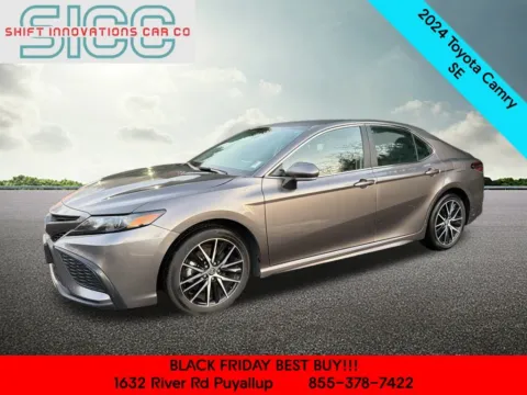 Gray 2024 Toyota Camry SE for sale in Puyallup, WA