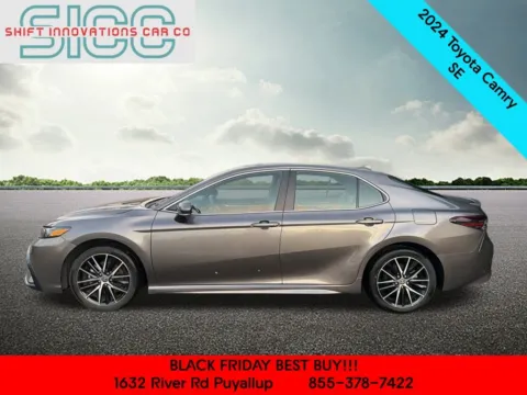 Another view of 2024 Toyota Camry SE for sale in Puyallup, WA at Shift Innovations Car Co