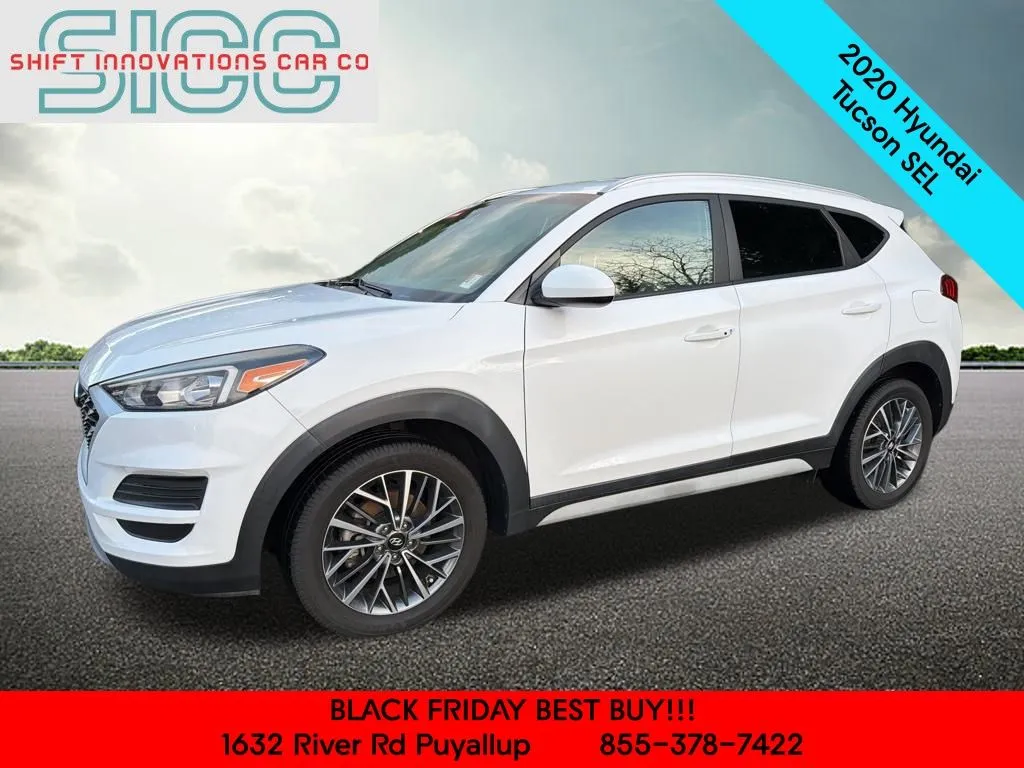 White 2020 Hyundai Tucson SEL for sale in Puyallup, WA