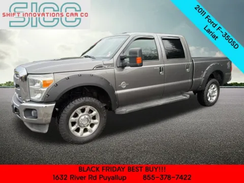 Black 2011 Ford F-350SD Lariat for sale in Puyallup, WA