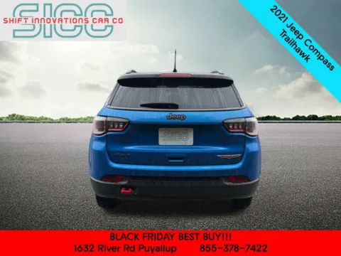 More photos of 2021 Jeep Compass Trailhawk at Shift Innovations Car Co, WA