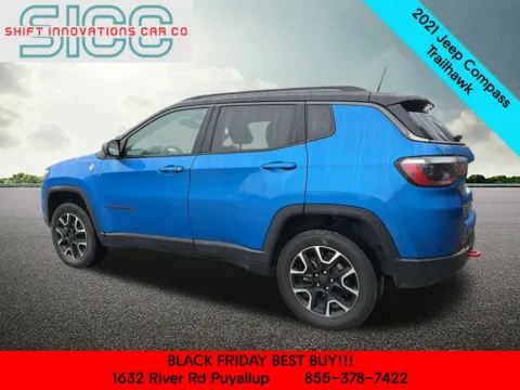 More photos of 2021 Jeep Compass Trailhawk at Shift Innovations Car Co, WA