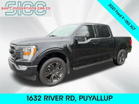 Black 2021 Ford F-150 XLT for sale in Puyallup, WA