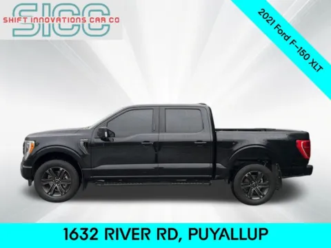 Another view of 2021 Ford F-150 XLT for sale in Puyallup, WA at Shift Innovations Car Co