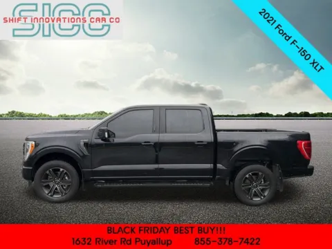 Another view of 2021 Ford F-150 XLT for sale in Puyallup, WA at Shift Innovations Car Co