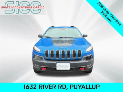 Photos of 2018 Jeep Cherokee Trailhawk for sale in Puyallup, WA at Shift Innovations Car Co