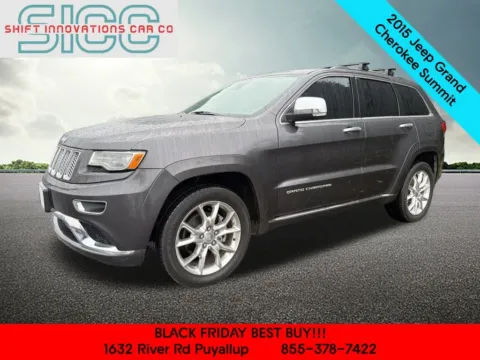 Gray 2015 Jeep Grand Cherokee Summit for sale in Puyallup, WA