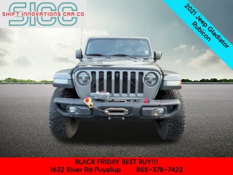 Photos of 2021 Jeep Gladiator Rubicon for sale in Puyallup, WA at Shift Innovations Car Co