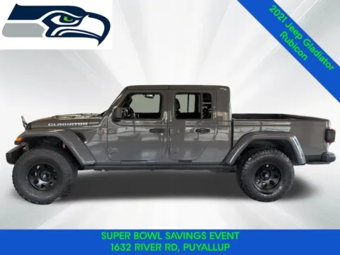 Another view of 2021 Jeep Gladiator Rubicon for sale in Puyallup, WA at Shift Innovations Car Co