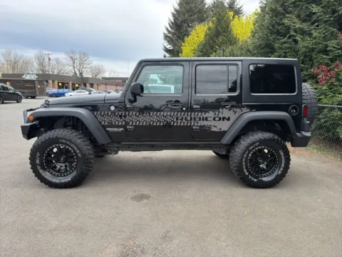 Another view of 2017 Jeep Wrangler Unlimited Rubicon for sale in Puyallup, WA at Shift Innovations Car Co