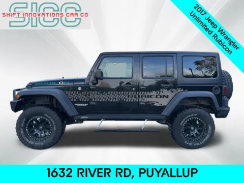 Another view of 2017 Jeep Wrangler Unlimited Rubicon for sale in Puyallup, WA at Shift Innovations Car Co