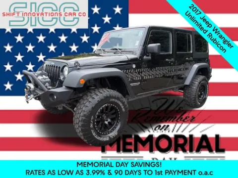Black 2017 Jeep Wrangler Unlimited Rubicon for sale in Puyallup, WA