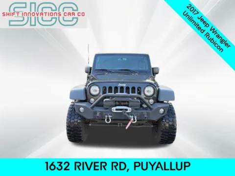 Photos of 2017 Jeep Wrangler Unlimited Rubicon for sale in Puyallup, WA at Shift Innovations Car Co