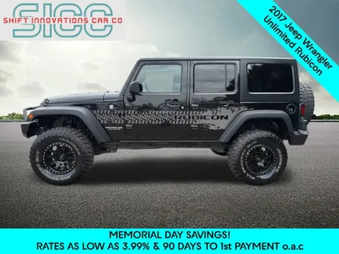 Another view of 2017 Jeep Wrangler Unlimited Rubicon for sale in Puyallup, WA at Shift Innovations Car Co