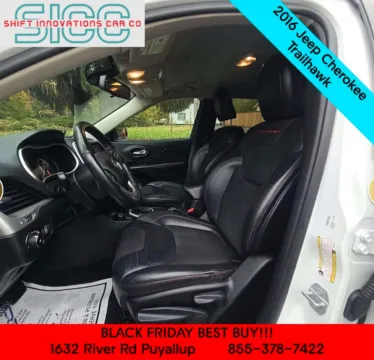 Another view of 2016 Jeep Cherokee Trailhawk for sale in Puyallup, WA at Shift Innovations Car Co