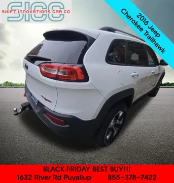 Photos of 2016 Jeep Cherokee Trailhawk for sale in Puyallup, WA at Shift Innovations Car Co