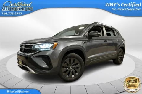 Gray 2022 Volkswagen Taos S AWD for sale in Grand Island, NY