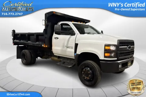 Another view of 2021 Chevrolet Silverado MD 4500 Dump Truck 4x4 for sale in Grand Island, NY at Certified AutoBrokers