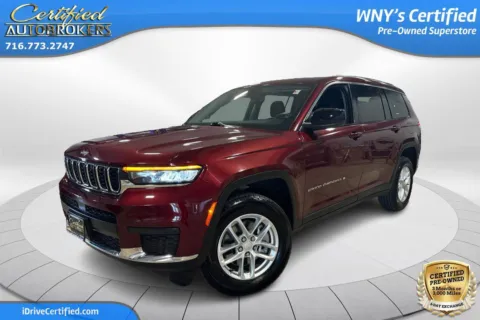 Red 2023 Jeep Grand Cherokee L Laredo for sale in Grand Island, NY