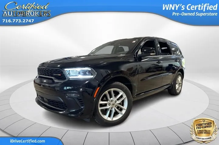 Black 2023 Dodge Durango GT Plus AWD for sale in Grand Island, NY