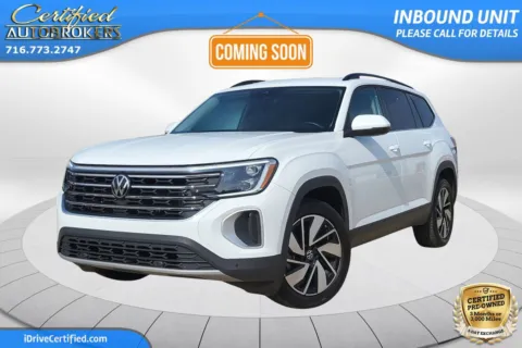 White 2024 Volkswagen Atlas 2.0T SE w/Technology AWD for sale in Grand Island, NY