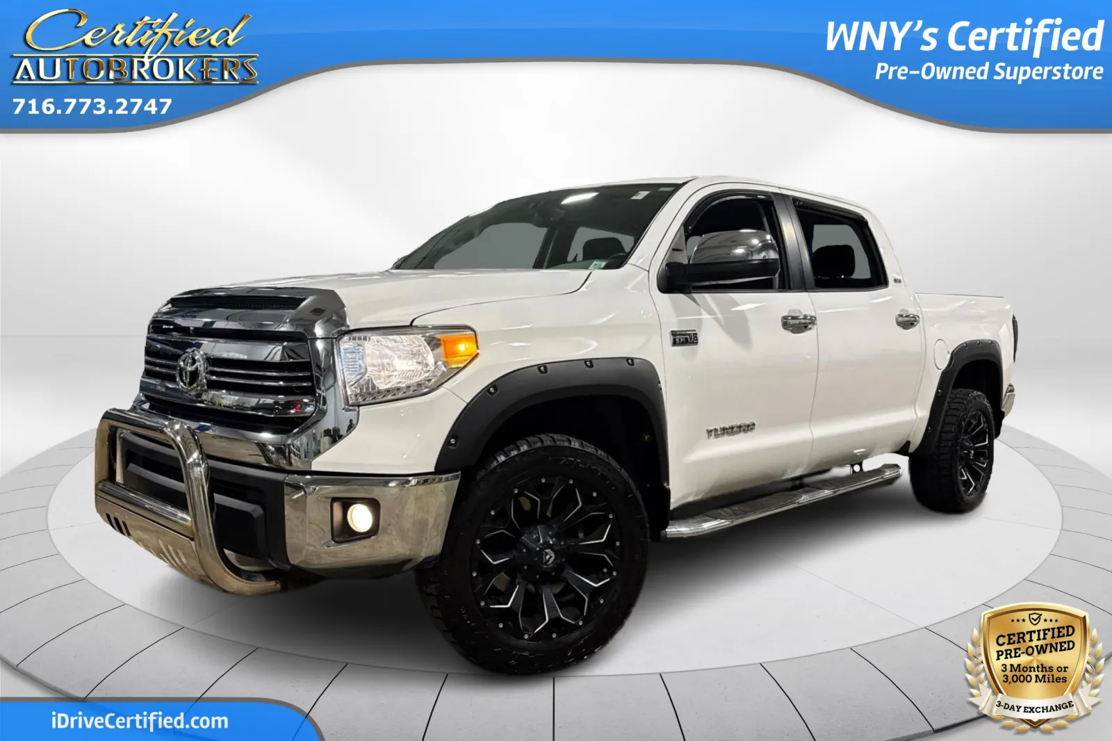 White 2017 Toyota Tundra SR5 4x4 for sale in Grand Island, NY