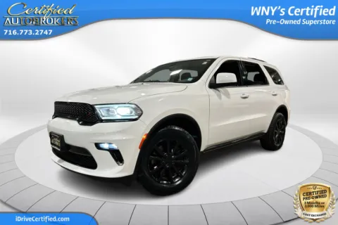 White 2022 Dodge Durango SXT AWD for sale in Grand Island, NY