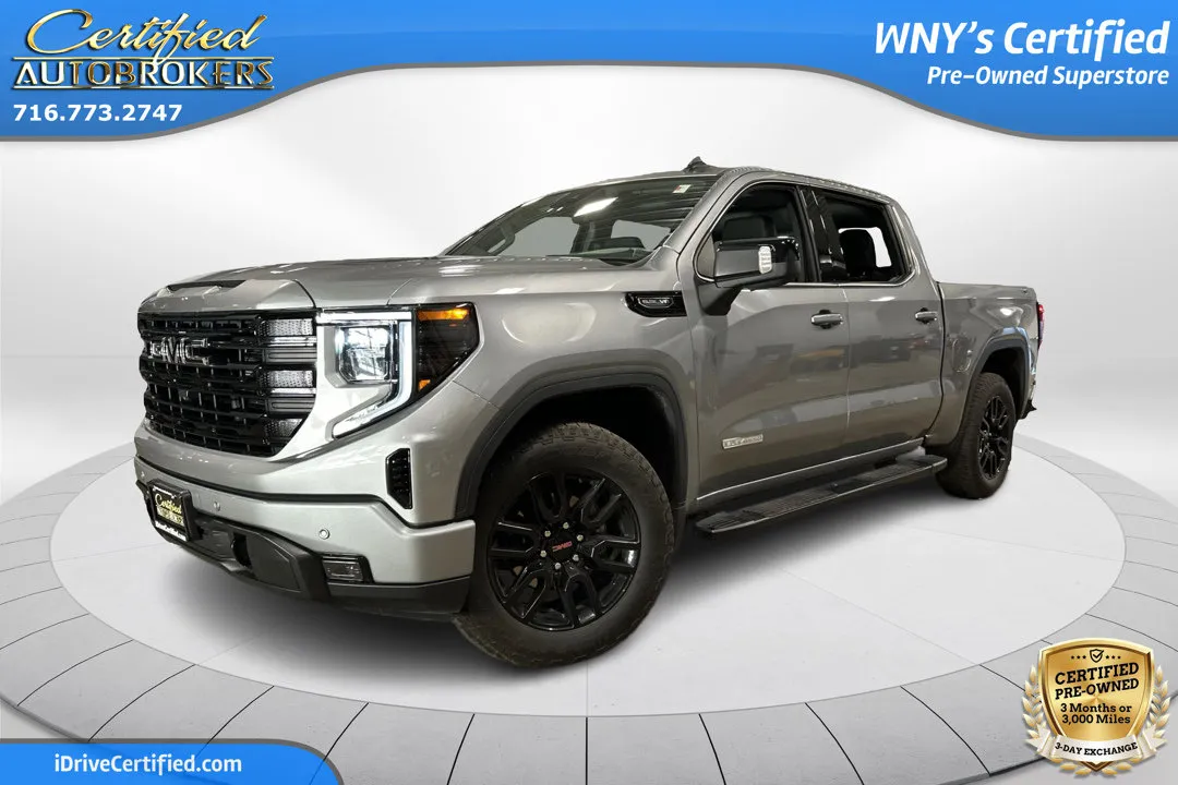 Gray 2024 GMC Sierra 1500 Elevation 4x4 for sale in Grand Island, NY