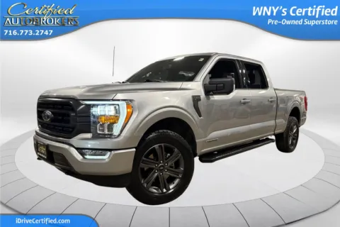 Silver 2023 Ford F-150 XLT FX4 4x4 for sale in Grand Island, NY