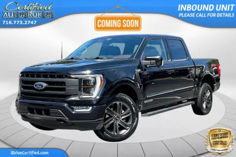 Black 2021 Ford F-150 LARIAT FX4 4x4 for sale in Grand Island, NY
