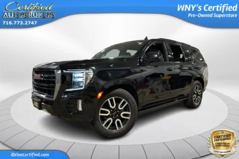 Black 2023 GMC Yukon AT4 4x4 for sale in Grand Island, NY