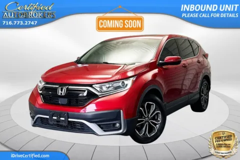 Red 2021 Honda CR-V EX AWD for sale in Grand Island, NY