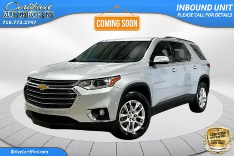 Silver 2019 Chevrolet Traverse LT AWD for sale in Grand Island, NY