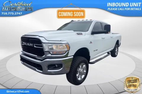 White 2020 Ram 2500 Big Horn 4x4 for sale in Grand Island, NY