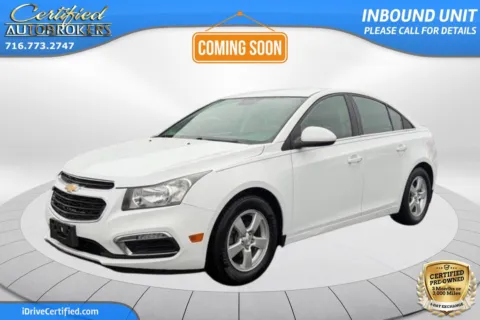 White 2015 Chevrolet Cruze LT for sale in Grand Island, NY