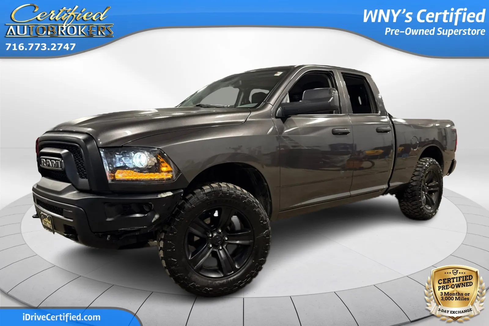 Gray 2020 Ram 1500 Classic Warlock 4x4 for sale in Grand Island, NY
