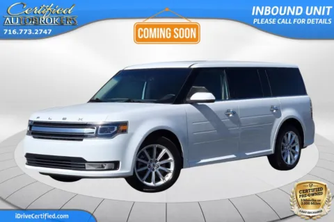 White 2019 Ford Flex Limited AWD for sale in Grand Island, NY