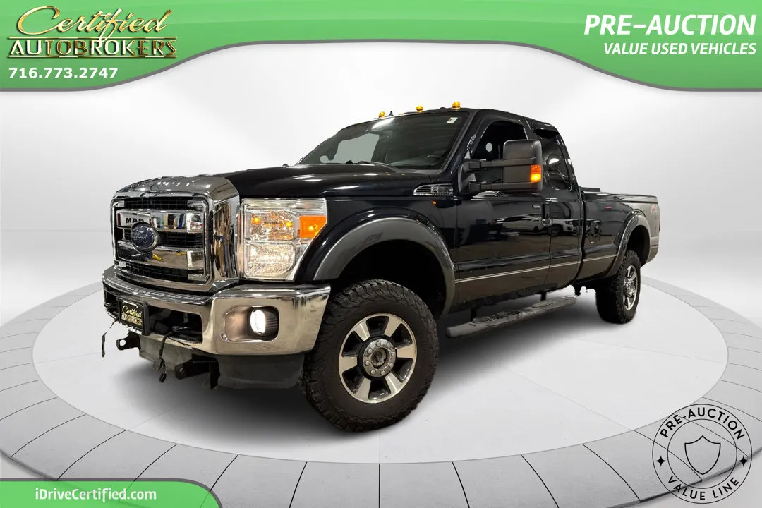 Black 2016 Ford Super Duty F-350 SRW Lariat FX4 4x4 for sale in Grand Island, NY