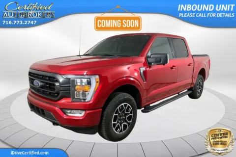 Red 2022 Ford F-150 XLT 4x4 for sale in Grand Island, NY