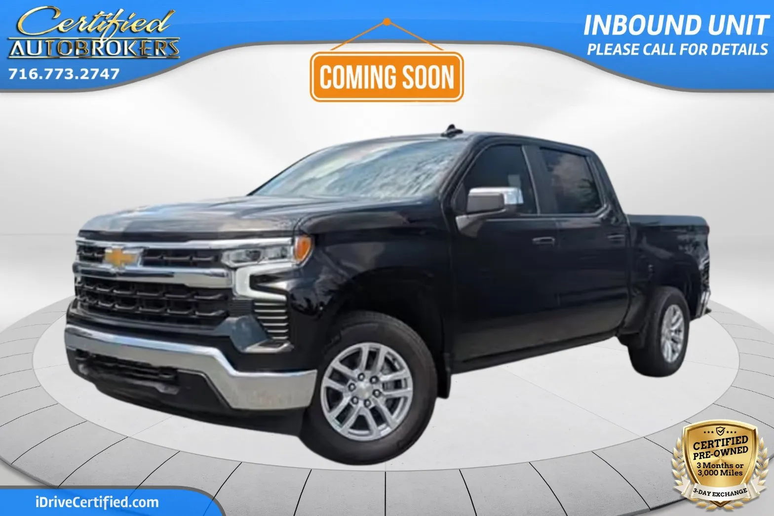 Black 2025 Chevrolet Silverado 1500 LT 4x4 for sale in Grand Island, NY